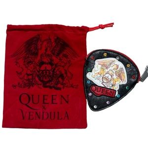 Queen Vendula Plectrum Clutch Bag Freddie Mercury